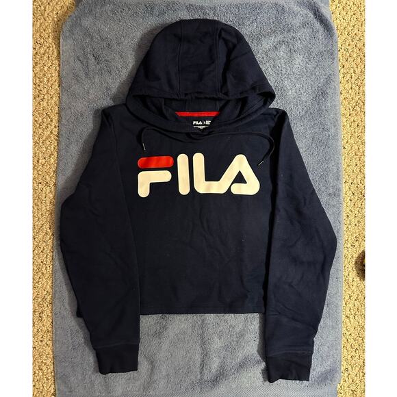 Fila Other - Women's FILA Crop Hoodie - Size XL